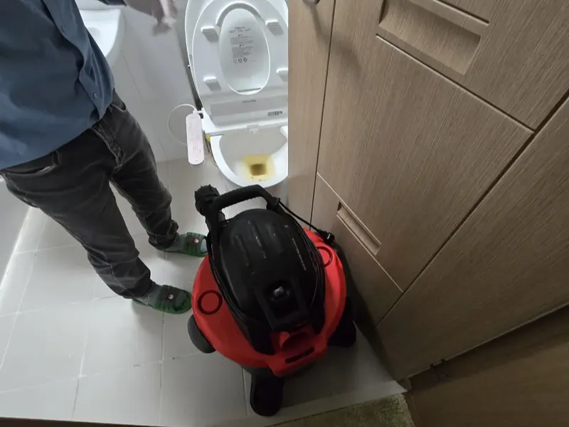 광주 북구 변기막힘 작업사례