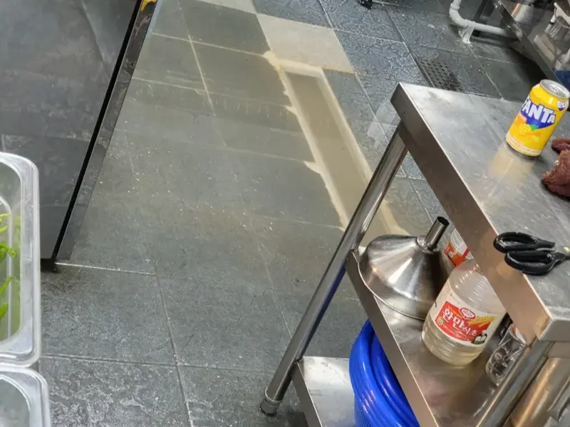 광주 북구 상가·주방 배관 작업사례 4
